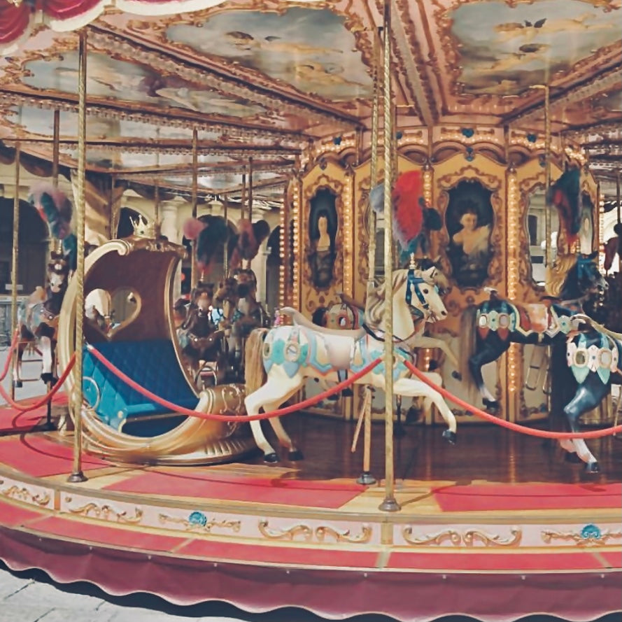 Pictured Of A Merry Go Round 